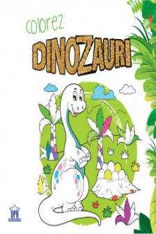 Colorez dinozauri - carte de colorat
