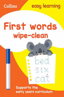 Collins Easy Learning: First Words Wipe-Clean Activity Book (Ages 3-5)