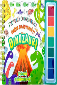Dinozaur picteaza cu degetele