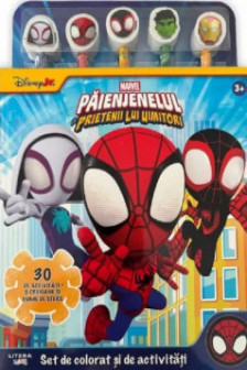 DISNEY MARVEL. PAIENJENELUL SI PRIETENII LUI UIMITORI. SET DE PICTAT SI DE ACTIVITATI