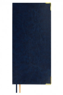 Ежедневник недатированный ESCALADA  ДУМАЙ КАК МИЛЛИАРДЕР САРИФ СИНИЙ