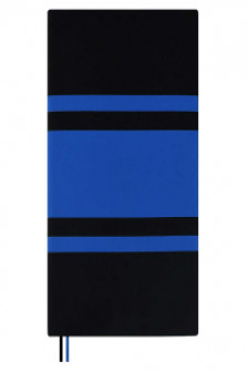 Ежедневник недатированный ESCALADA.СОФТ-ТАЧ ЧЁРНЫЙ/СИНИЙ