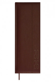 Еженедельник датированный 2026 ESCALADA НАППА КОРИЧНЕВЫЙ