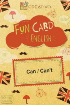 Fun Card English: Can / Can't