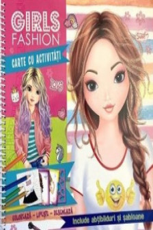 Girls fashion-carte cu activitati