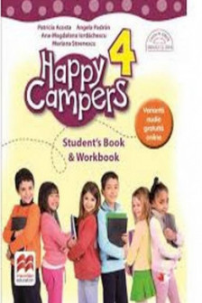 Happy campers Student book workbook clasa a 4-a
