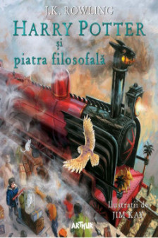 Harry Potter 1 Si piatra filosofala editie ilustrata