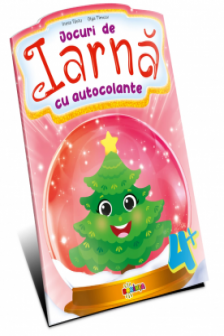 Jocuri de iarna cu autocolante 4+