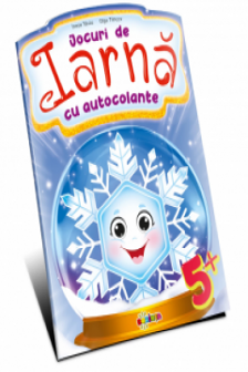 Jocuri de Iarna cu autocolante. 5+
