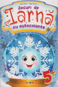 Jocuri de Iarna cu autocolante. 5+