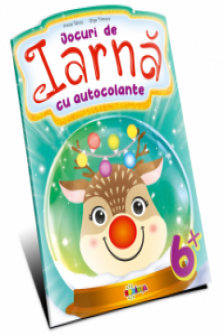 Jocuri de Iarna cu autocolante. 6+