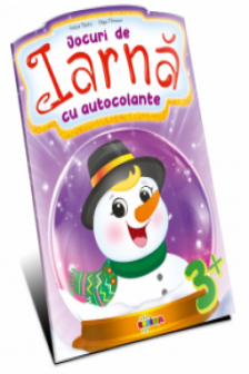 Jocuri de iarna cu autocolante 3+