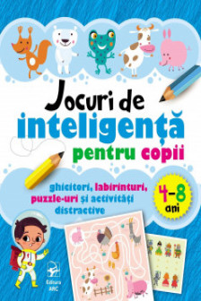 Jocuri de inteligenta pentru copii 4-8 ani