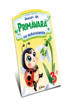 Jocuri de Primavara cu autocolante. 3+