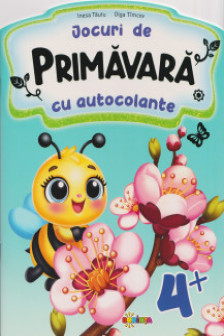 Jocuri de Primavara cu autocolante. 4+