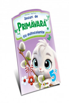 Jocuri de Primavara cu autocolante. 5+