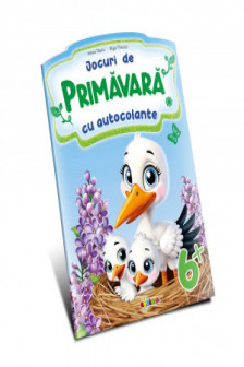 Jocuri de Primavara cu autocolante. 6+