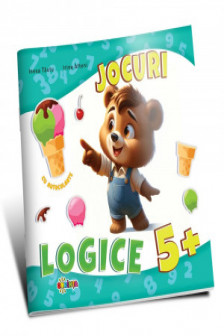 Jocuri logice cu autocolante. 5+