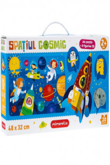 Joc educativ - Puzzle Mimorello - Spatiul cosmic