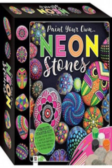 Paint Your Own Neon Stones