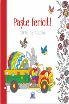 Paste Fericit - carte de colorat