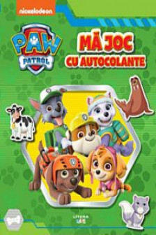 PATRULA CATELUSILOR. MA JOC CU AUTOCOLANTE. Carte de activitati