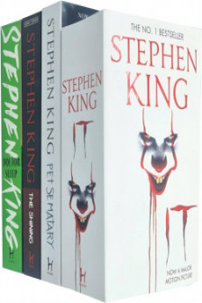 Stephen King Collection 4 Books Set (Pet Sematary The Shining It Doctor Sleep)