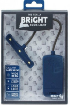 The Really Flexible Book Light: Blue