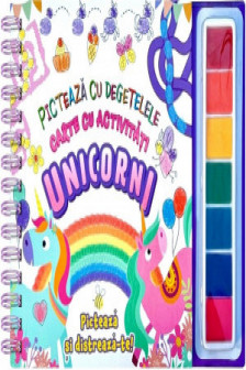 Unicorni - picteaza cu degetele