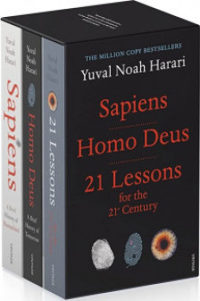 Yuval Noah Harari 3 Books Collection Set (Sapiens Homo Deus 21 Lessons for the 21st Century)