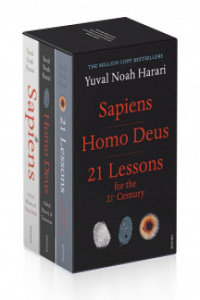 Yuval Noah Harari 3 Books Collection Set (Sapiens Homo Deus 21 Lessons for the 21st Century)