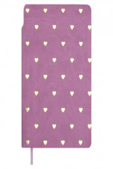 Записная книжка ESCALADA.ЗАМША РОЗОВЫЙ