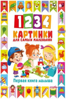 1234 картинки для самых маленьких. Первая книга малыша