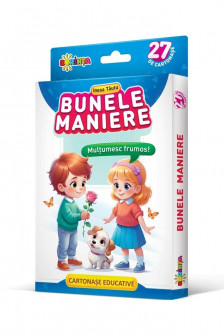 27 de cartonase educative. Bunele maniere