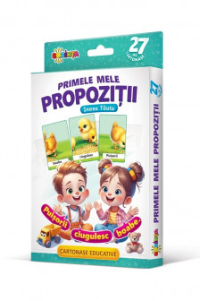 27 de cartonase educative. Primele mele propozitii