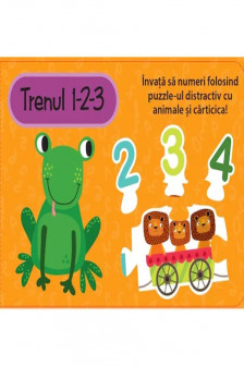 TRENUL 1-2-3 (Set carte + puzzle)