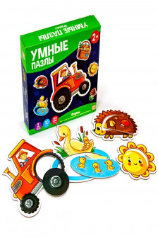 Умные пазлы. Формы.