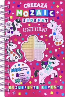Unicorni. Mozaic sidefat