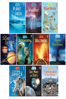 Usborne Beginners Science 10 Book Collection Earthquakes &amp; Tsunamis - Ages 5-7 - Paperback