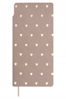 Записная книжка ESCALADA.ЗАМША БЕЖЕВЫЙ