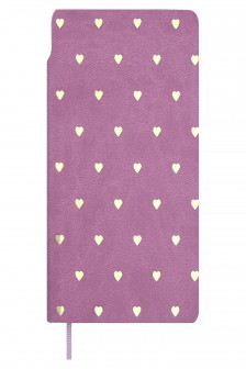 Записная книжка ESCALADA.ЗАМША РОЗОВЫЙ