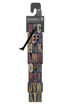 Academia Bookmarks: Letter Press