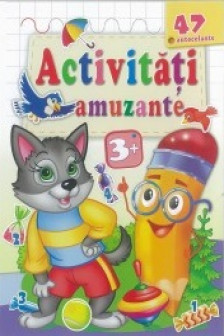 Activitati amuzante 3+ lupul+ autocolante