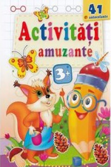 Activitati amuzante 3+ Veverita+ autocolante