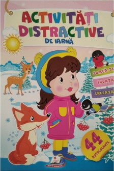 Activitati distractive de iarna. Fetite
