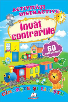 Activitati distractive Invat contrariile.60 autocolante