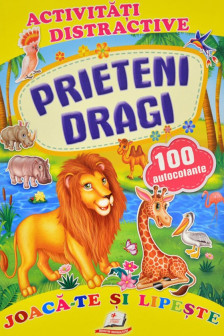 Activitati distractive Prieteni dragi. 100 autocolante