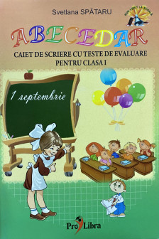 Abecedar caiet de scriere cu teste de evaluare p cl 1