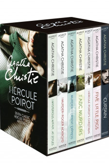 Agatha Christie Poirot Mysteries 7 Books Collection Box Set