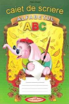 Alfabetul caiet de scriere